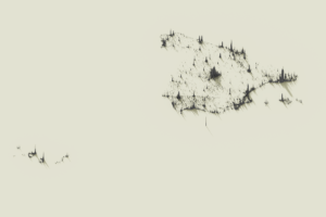 Visualización de densidad de población con Aerialod.